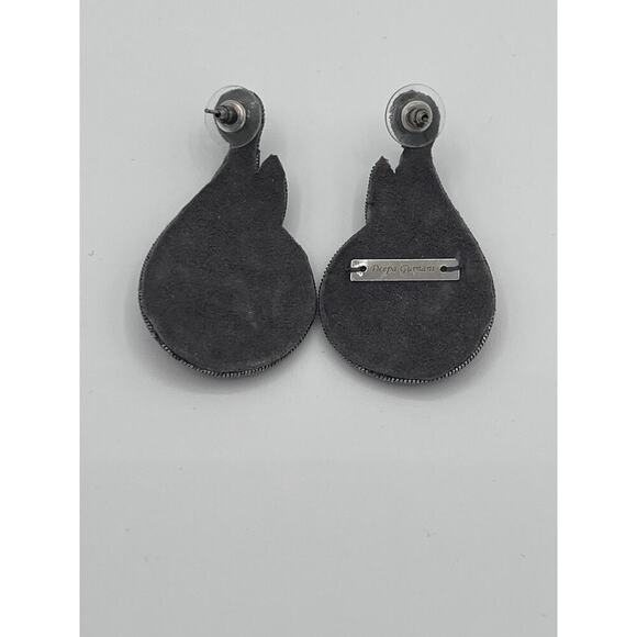 Deepa Gurnani Unique Earrings Show Stopper Fun Flirty - Picture 2 of 2